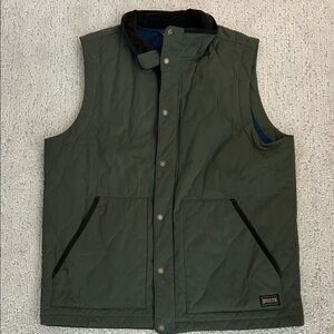 Duluth Trading Co Dark Green Quilted Vest